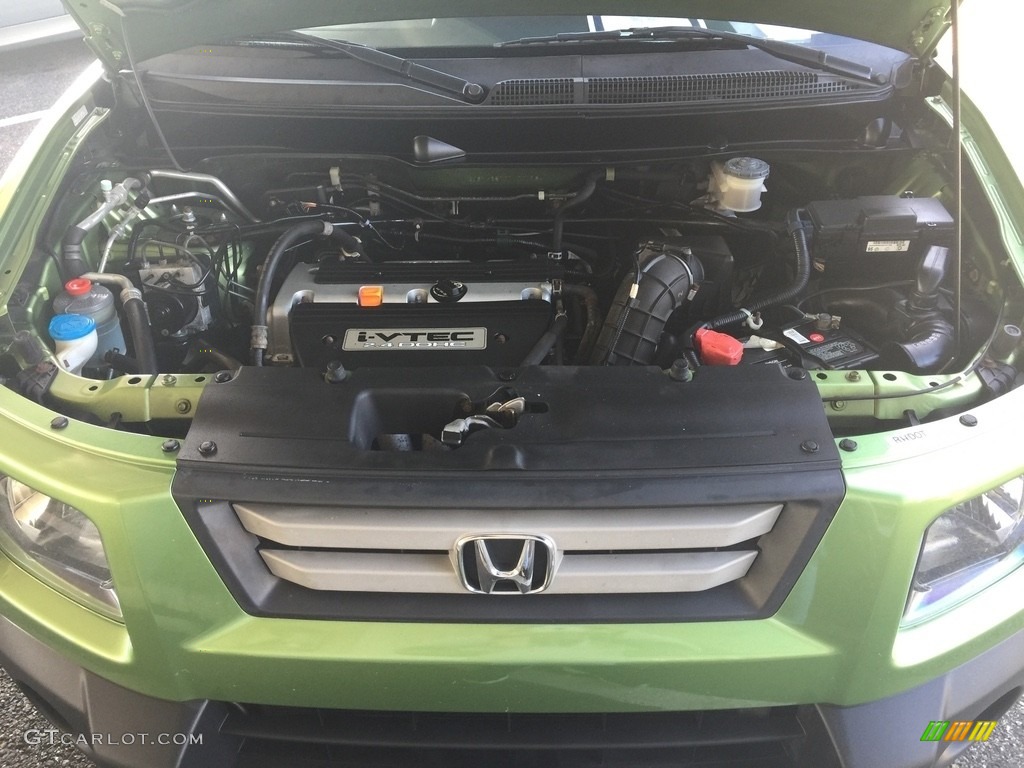 2007 Element EX AWD - Kiwi Green Metallic / Black/Titanium photo #31