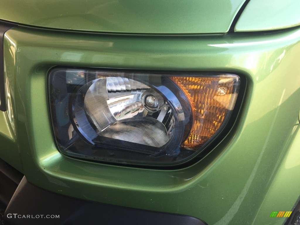 2007 Element EX AWD - Kiwi Green Metallic / Black/Titanium photo #32