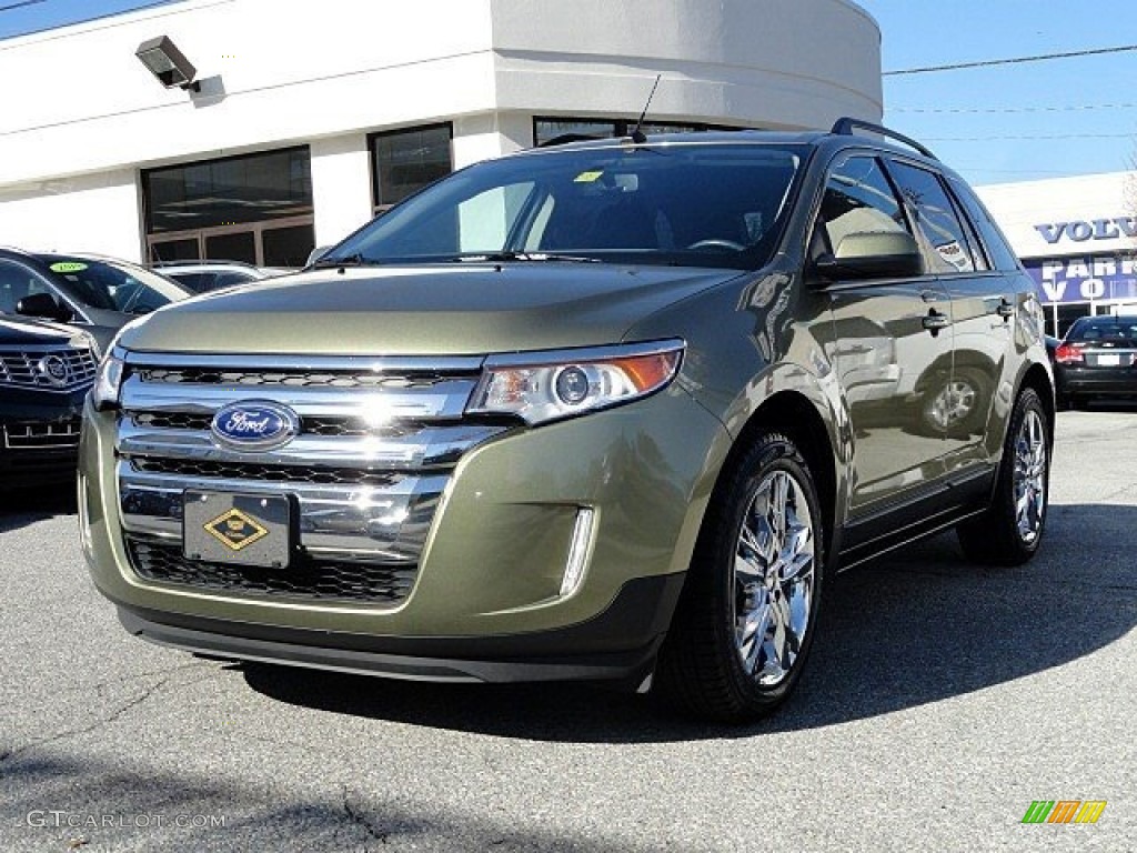 Ginger Ale Metallic 2013 Ford Edge SEL EcoBoost Exterior Photo #118936708