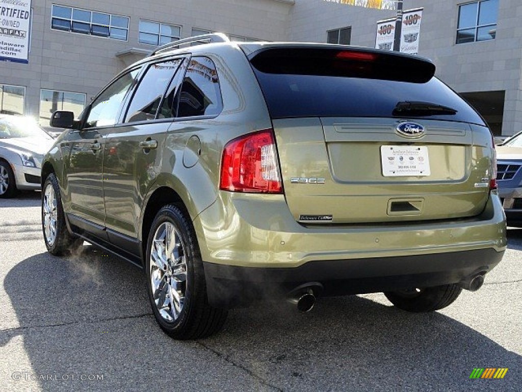 2013 Edge SEL EcoBoost - Ginger Ale Metallic / SEL Appearance Charcoal Black/Gray Alcantara photo #4