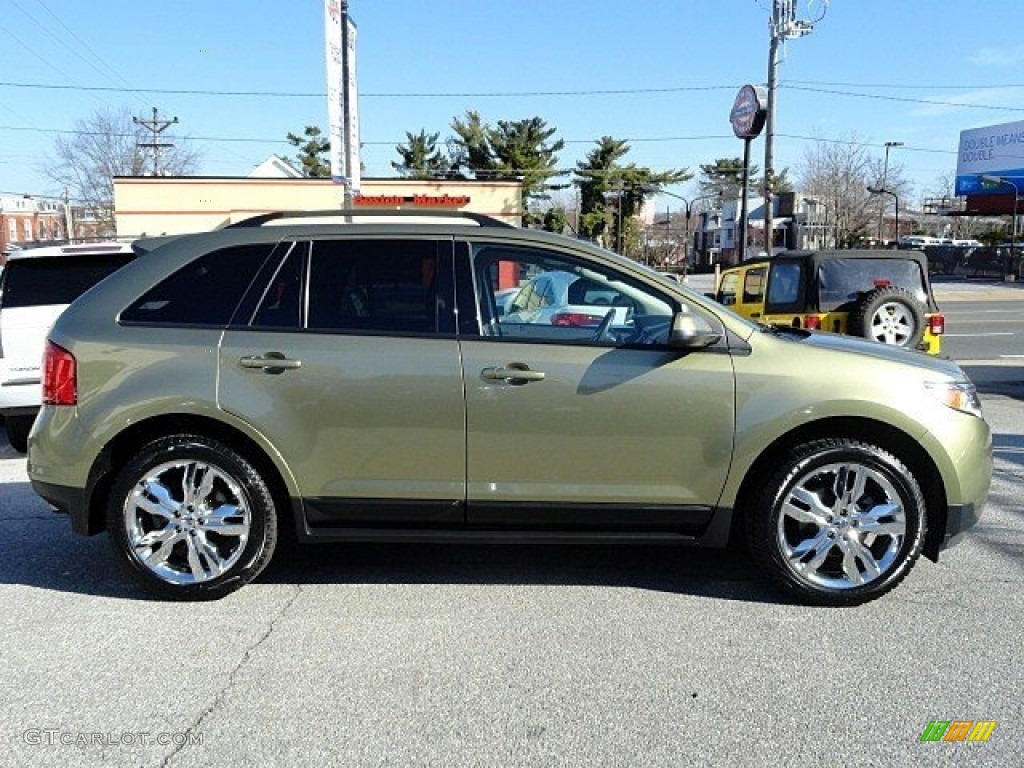 2013 Edge SEL EcoBoost - Ginger Ale Metallic / SEL Appearance Charcoal Black/Gray Alcantara photo #7