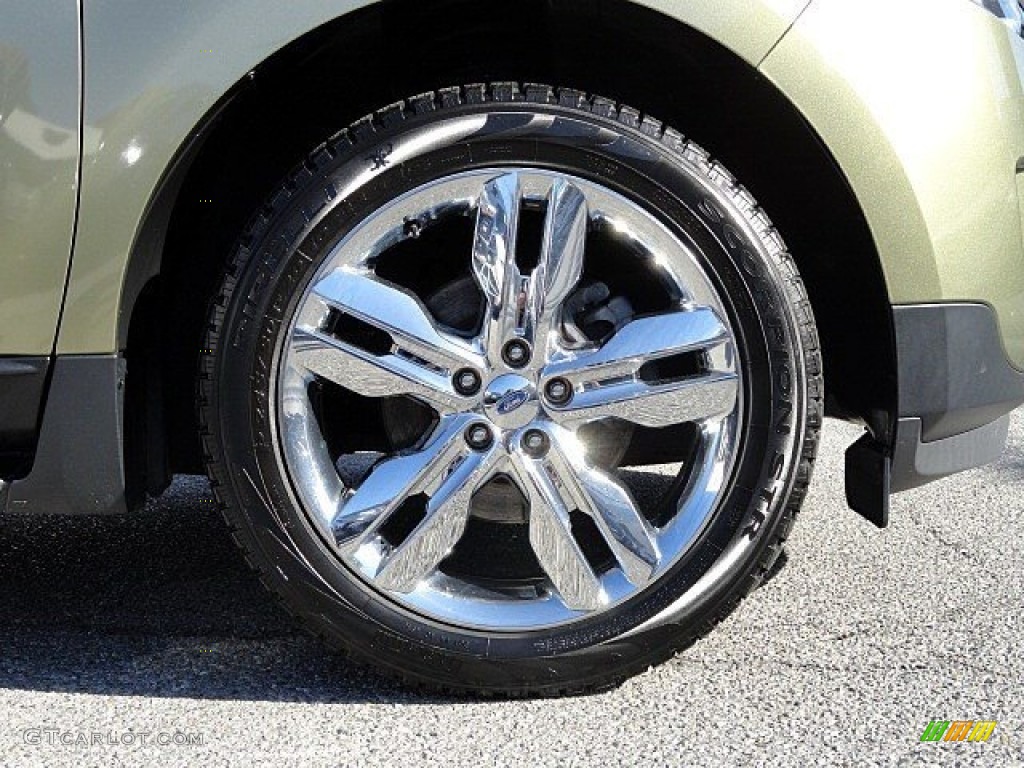 2013 Edge SEL EcoBoost - Ginger Ale Metallic / SEL Appearance Charcoal Black/Gray Alcantara photo #8