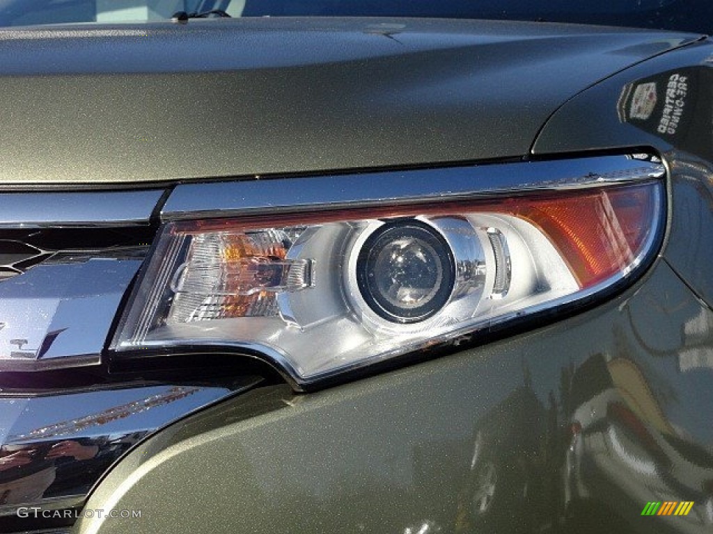 2013 Edge SEL EcoBoost - Ginger Ale Metallic / SEL Appearance Charcoal Black/Gray Alcantara photo #9