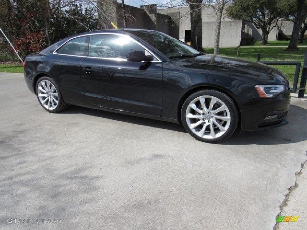 Brilliant Black Audi A5