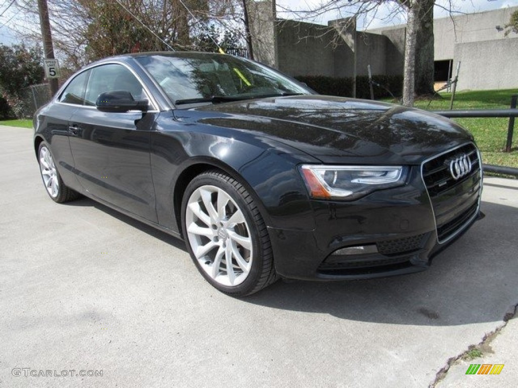 2013 A5 2.0T quattro Coupe - Brilliant Black / Black photo #2