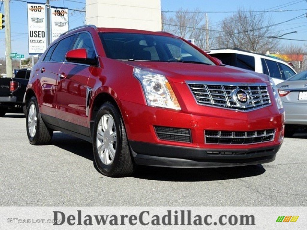 2016 Crystal Red Tincoat Cadillac Srx Luxury 118928559 Photo 7