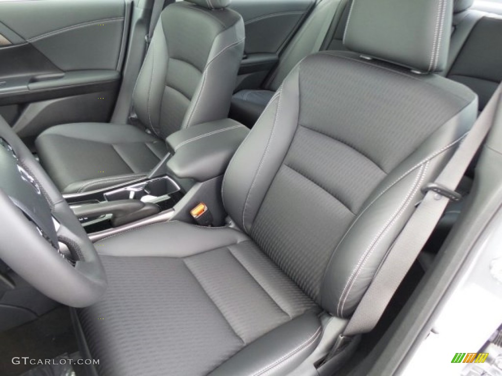 2017 Accord Sport Sedan - Lunar Silver Metallic / Black photo #10