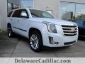 Crystal White Tricoat 2017 Cadillac Escalade Premium Luxury 4WD