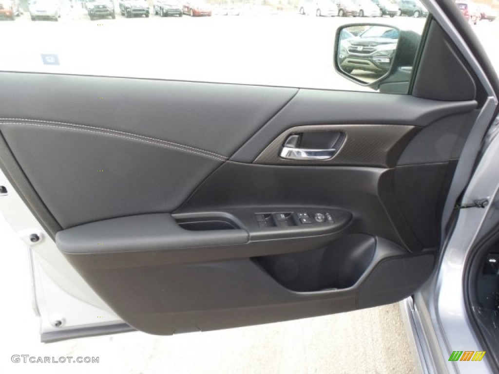 2017 Accord Sport Sedan - Lunar Silver Metallic / Black photo #14
