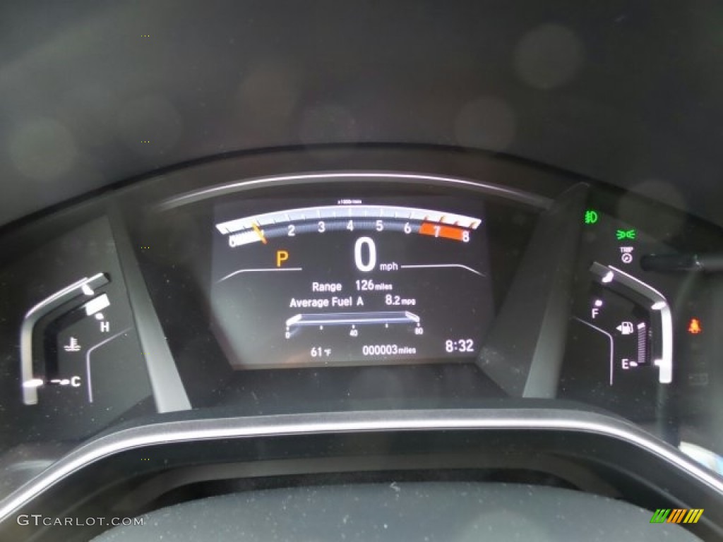 2017 CR-V EX-L AWD - Modern Steel Metallic / Gray photo #17