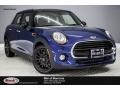 2017 Deep Blue Metallic Mini Hardtop Cooper 4 Door  photo #1