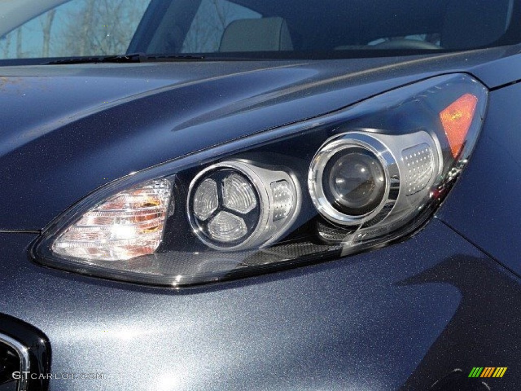 2017 Sportage EX AWD - Pacific Blue / Gray photo #9