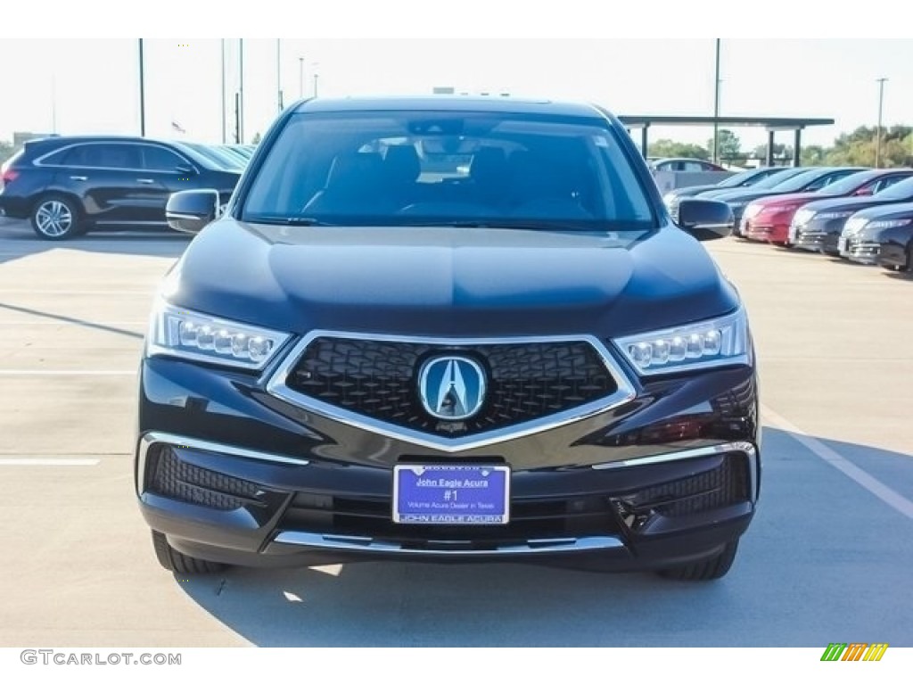 2017 MDX Technology - Crystal Black Pearl / Ebony photo #2