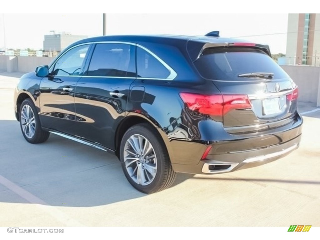 2017 MDX Technology - Crystal Black Pearl / Ebony photo #5