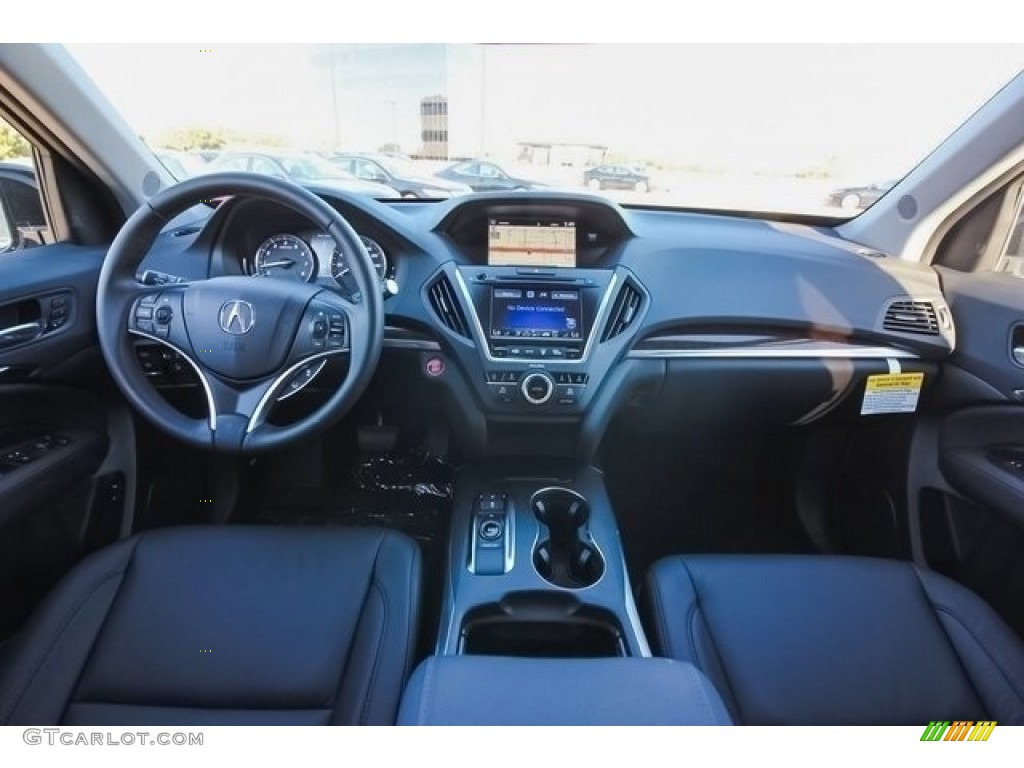 2017 MDX Technology - Crystal Black Pearl / Ebony photo #9