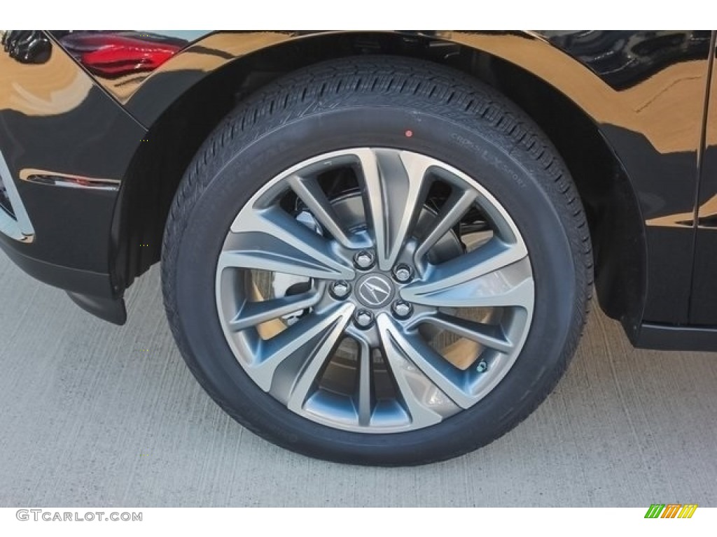 2017 MDX Technology - Crystal Black Pearl / Ebony photo #14
