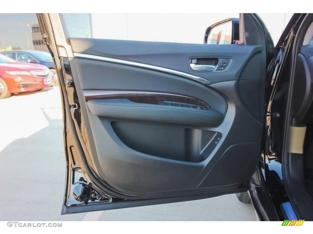 2017 MDX Technology - Crystal Black Pearl / Ebony photo #15