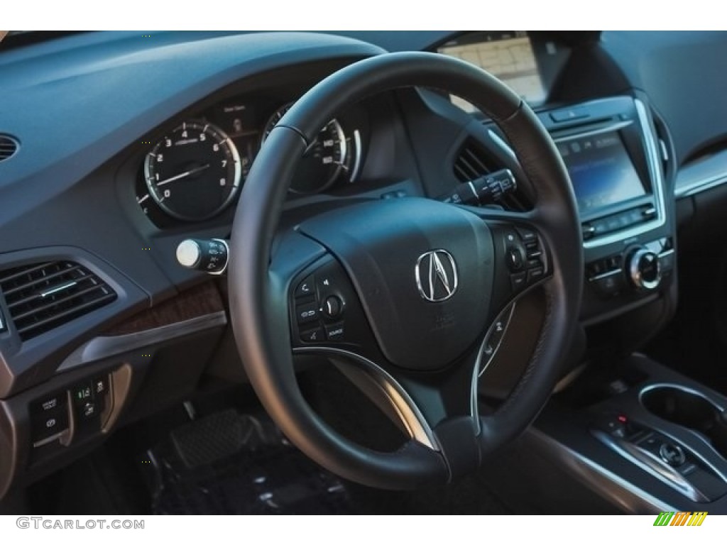 2017 MDX Technology - Crystal Black Pearl / Ebony photo #53