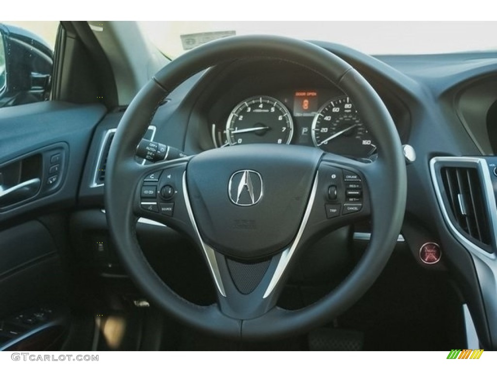 2017 TLX Sedan - Crystal Black Pearl / Ebony photo #30