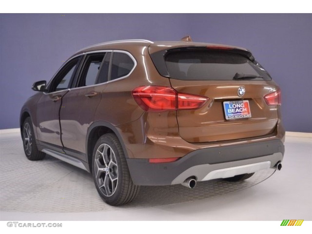 2017 X1 xDrive28i - Chestnut Bronze Metallic / Black photo #5