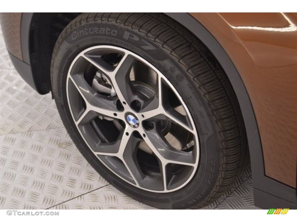 2017 X1 xDrive28i - Chestnut Bronze Metallic / Black photo #9