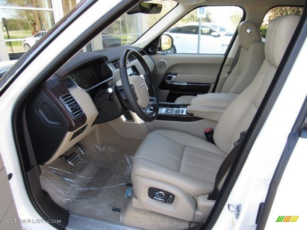 2017 Range Rover Supercharged - Fuji White / Espresso/Almond photo #3