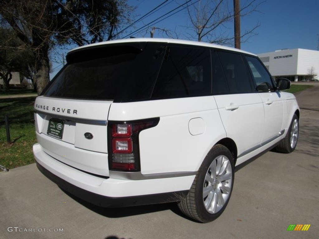 2017 Range Rover Supercharged - Fuji White / Espresso/Almond photo #7