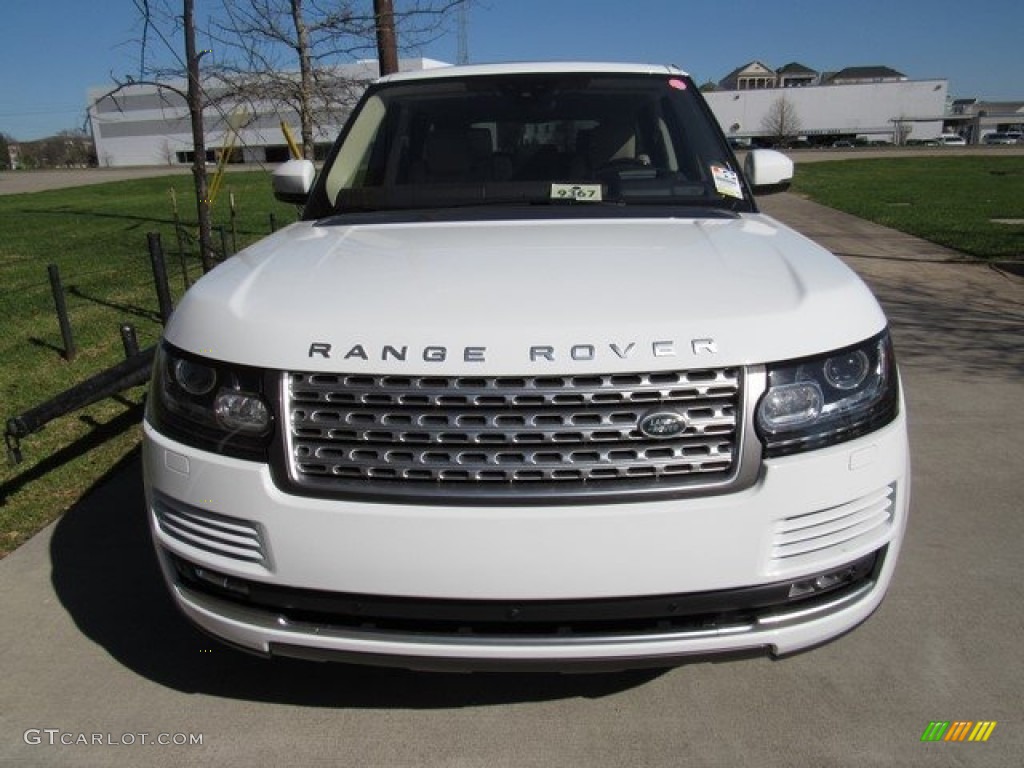 2017 Range Rover Supercharged - Fuji White / Espresso/Almond photo #9