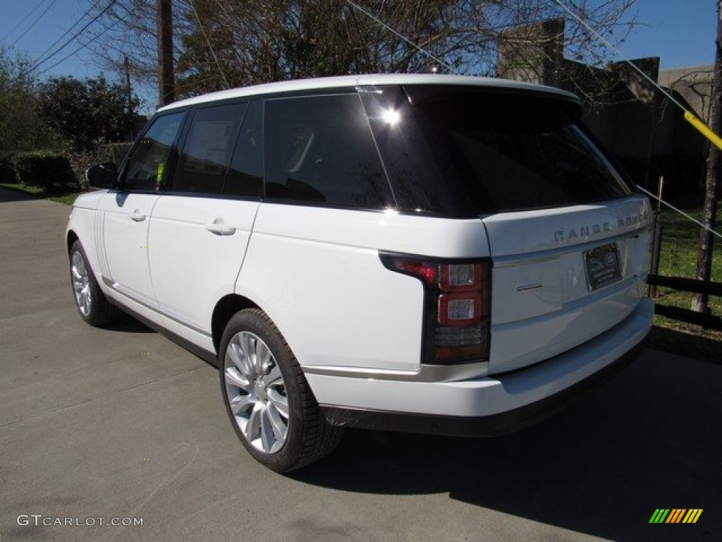 2017 Range Rover Supercharged - Fuji White / Espresso/Almond photo #12