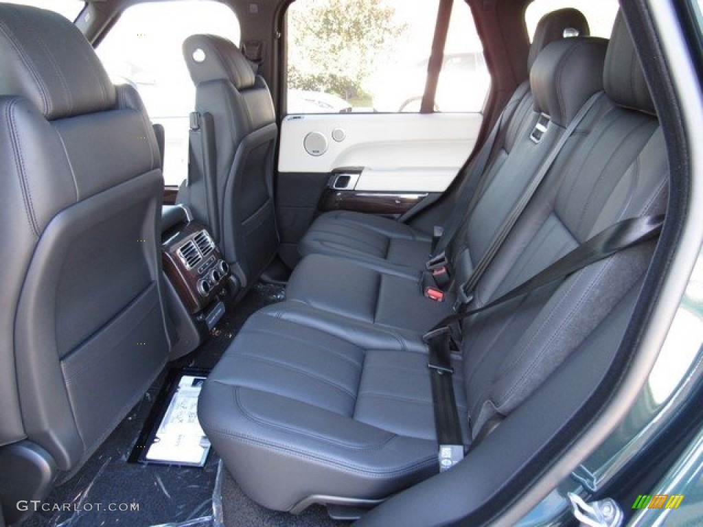 2017 Land Rover Range Rover Supercharged Rear Seat Photo #118945504