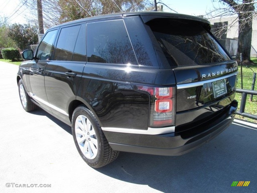 2017 Range Rover HSE - Santorini Black Metallic / Ebony/Ivory photo #12