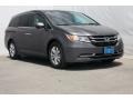 2017 Modern Steel Metallic Honda Odyssey SE  photo #1