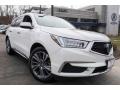 2017 White Diamond Pearl Acura MDX Technology SH-AWD  photo #1