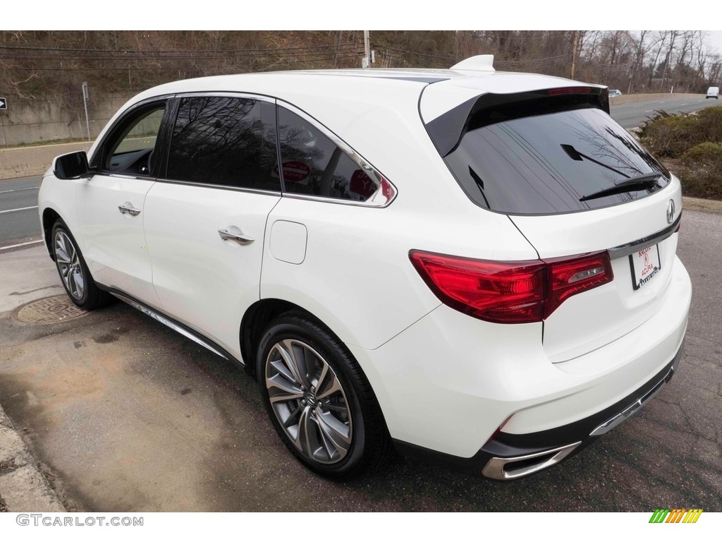 2017 MDX Technology SH-AWD - White Diamond Pearl / Parchment photo #6