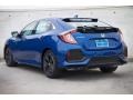 2017 Aegean Blue Metallic Honda Civic EX Hatchback  photo #2