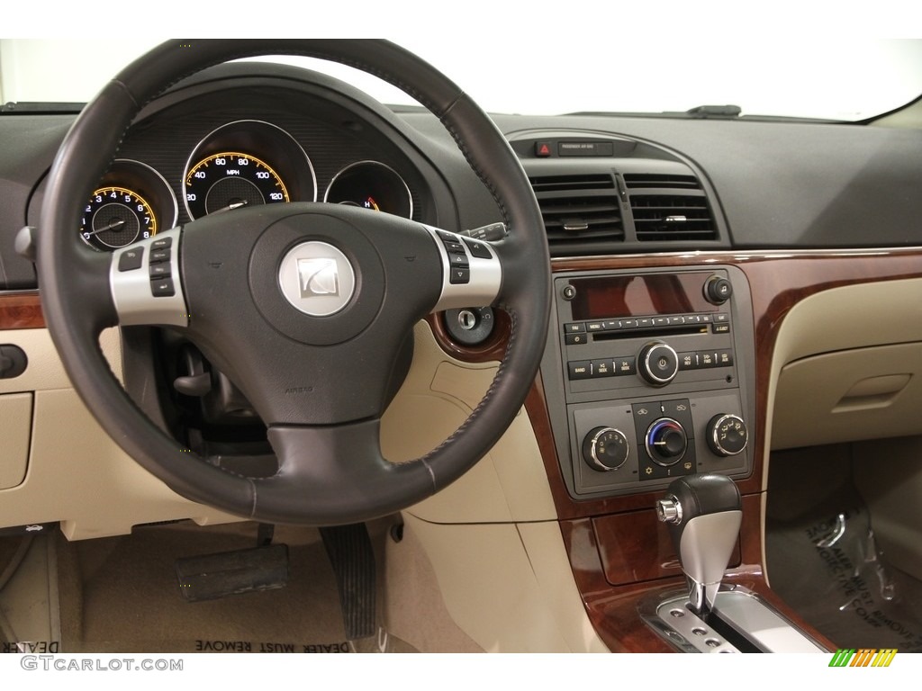 2008 Aura XE 3.5 - Red Jewel / Tan photo #6