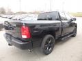 2017 Brilliant Black Crystal Pearl Ram 1500 Express Quad Cab 4x4  photo #8