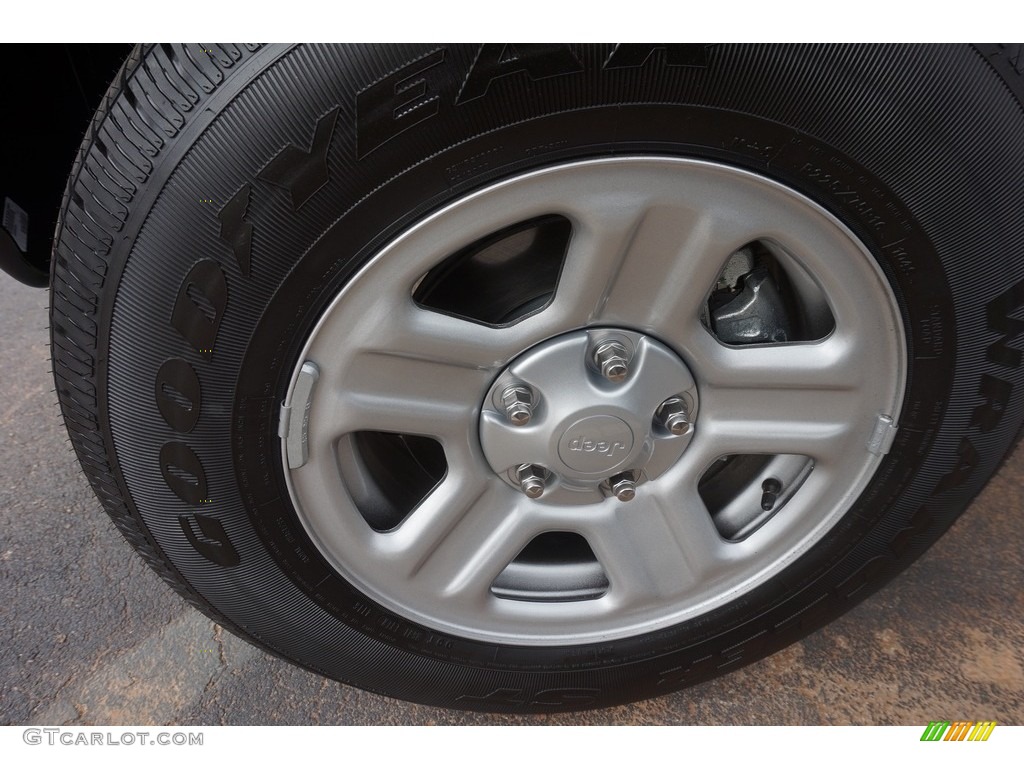 2017 Wrangler Sport 4x4 - Black / Black photo #6