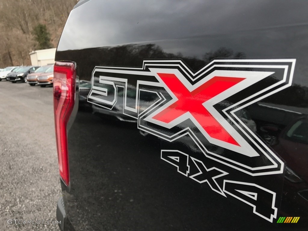 2017 F150 XL SuperCab 4x4 - Shadow Black / Black photo #5
