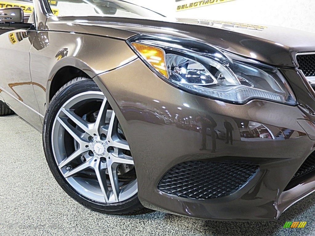 2014 E 350 Cabriolet - Dolomite Brown Metallic / Silk Beige/Espresso Brown photo #8