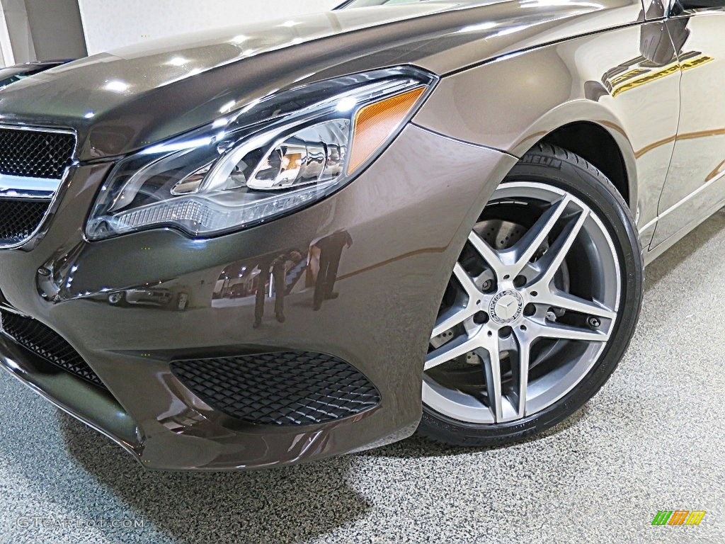 2014 E 350 Cabriolet - Dolomite Brown Metallic / Silk Beige/Espresso Brown photo #9