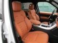 2017 Land Rover Range Rover Sport Ebony/Tan Interior Front Seat Photo