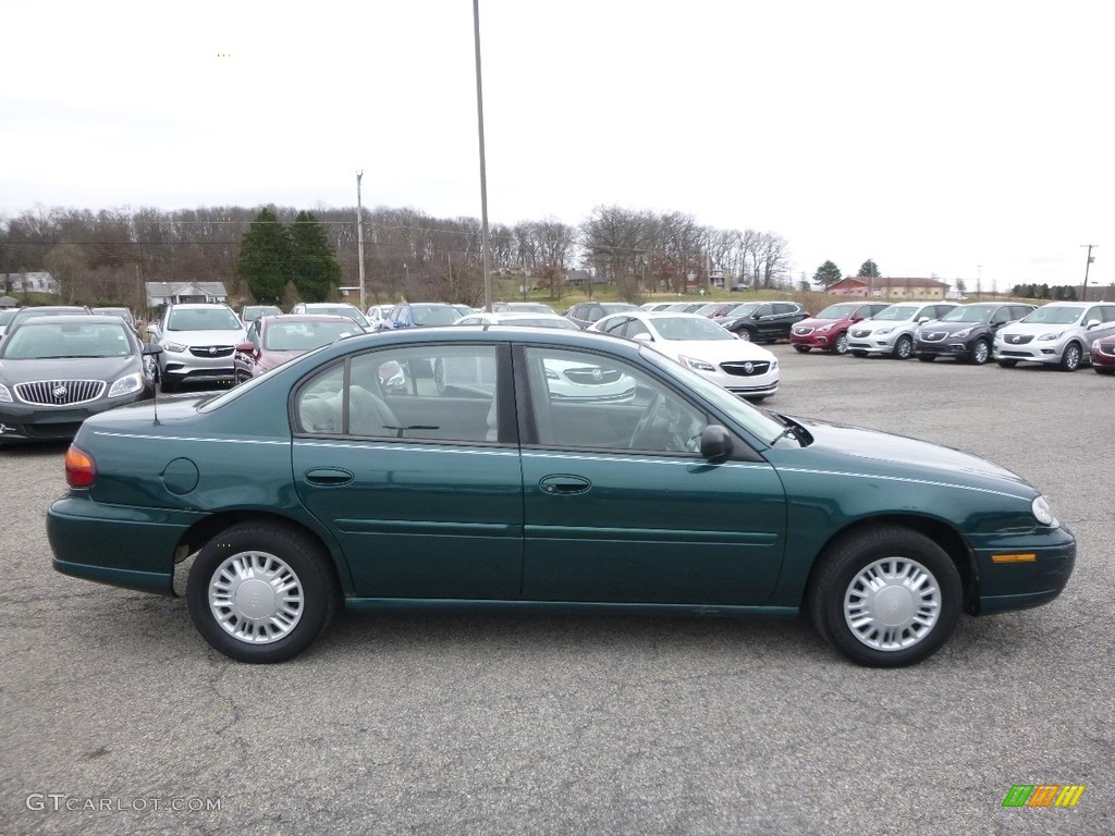 2000 Malibu Sedan - Dark Jade Green Metallic / Neutral photo #4