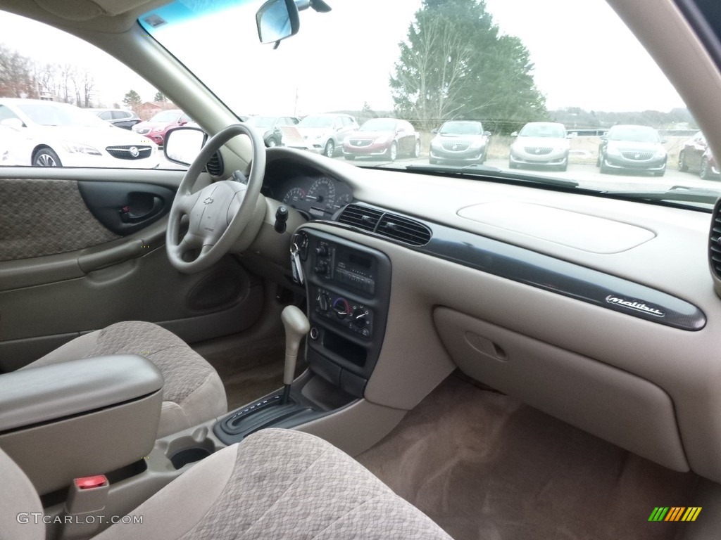 2000 Malibu Sedan - Dark Jade Green Metallic / Neutral photo #5