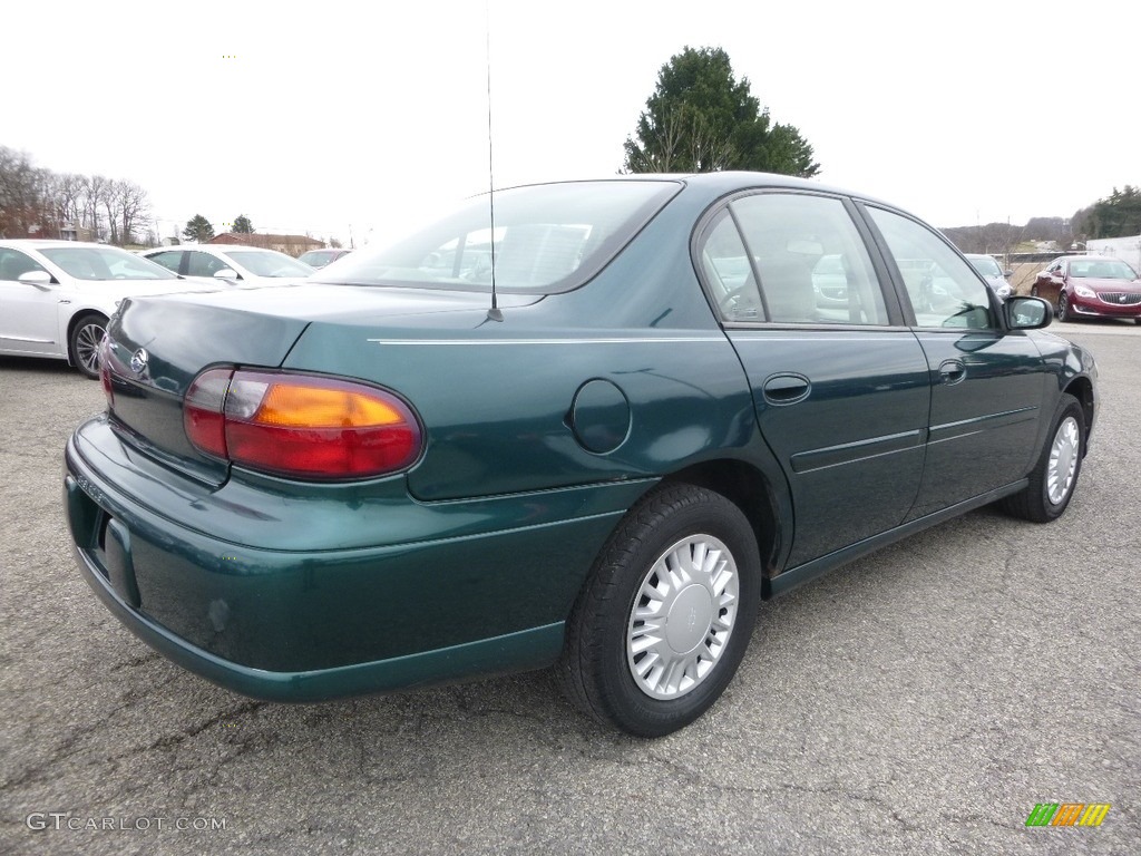 2000 Malibu Sedan - Dark Jade Green Metallic / Neutral photo #9
