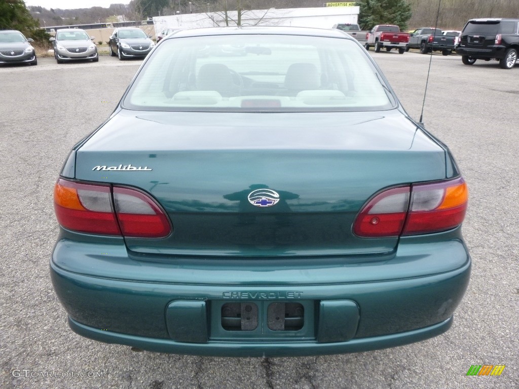 2000 Malibu Sedan - Dark Jade Green Metallic / Neutral photo #10