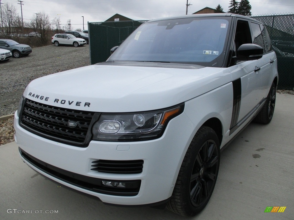 2017 Range Rover HSE - Fuji White / Ebony/Ebony photo #7