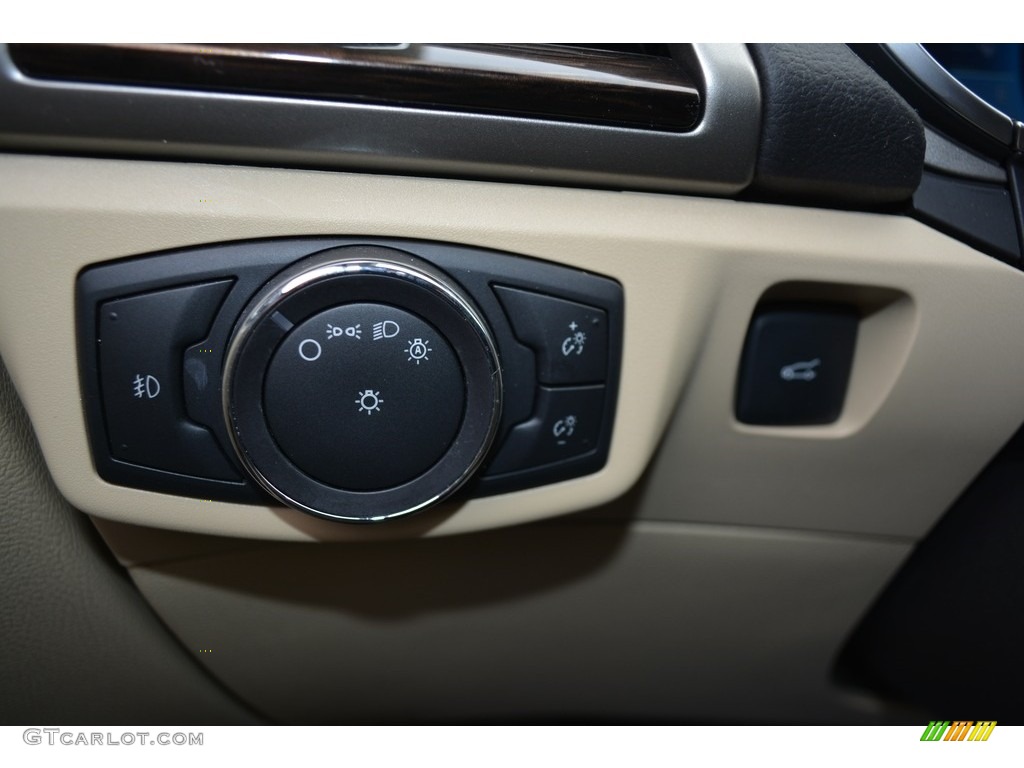 2014 Fusion SE EcoBoost - White Platinum / Dune photo #24