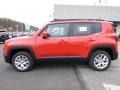 2017 Colorado Red Jeep Renegade Latitude 4x4  photo #2