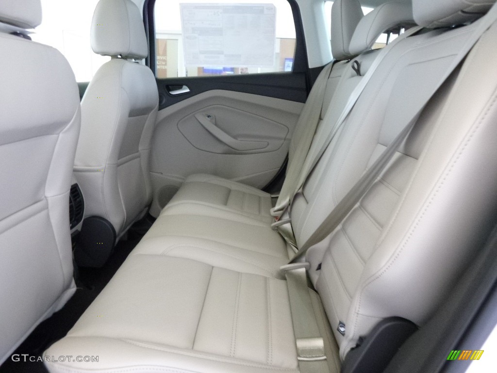 2017 Ford Escape Titanium 4WD Rear Seat Photo #118955372